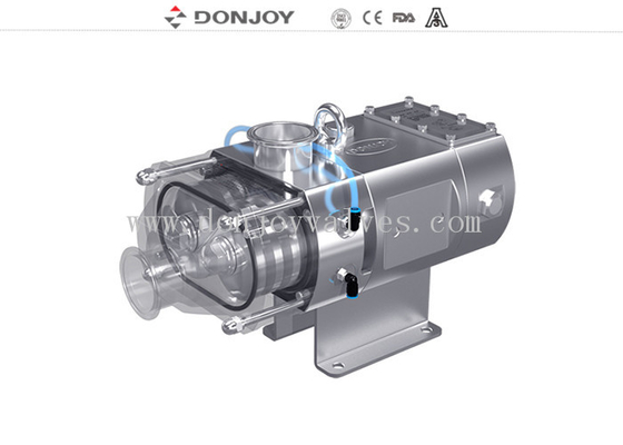 Double Seal TC EPDM SS316 Two Screw Pump For Particles