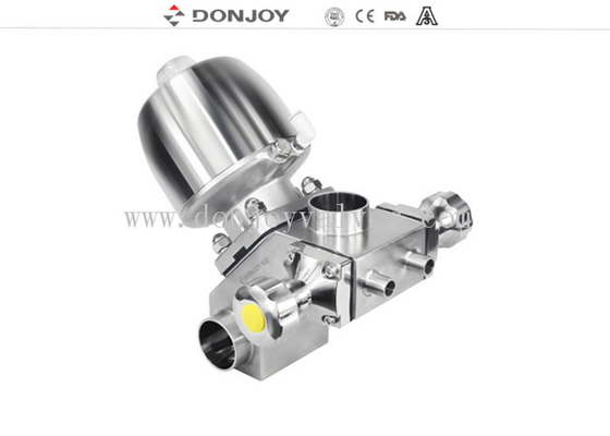 Donjoy multiport  Sanitary Diaphragm Valve  for pharmaceutical industry with SS316L