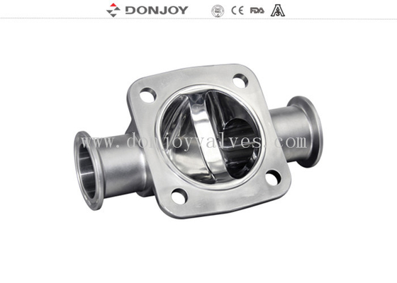 SS316L directly Sanitary Diaphragm Valve Casting Body with tri clamp End