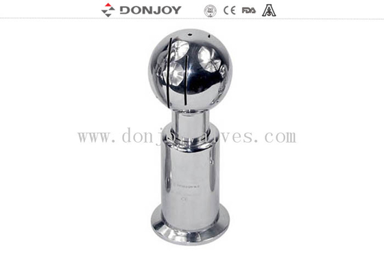 DONJOY Stainless steel sanitray rotating clamped cleaning ball /spray ball