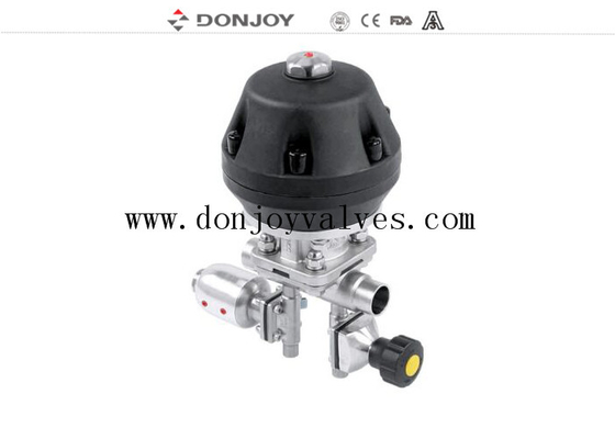 10 Bar Pneumatic ASME BPE Sanitary Diaphragm Valve/Multi port diaphragm valve