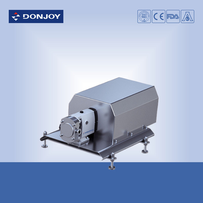 Donjoy TUL-25 horizontal rotor lobe  pump with butterfly rotors and signle seal