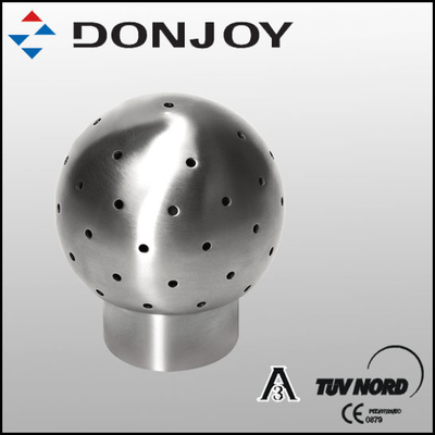 Food Grade 360 Degree 1" Clamped  Fixed Tank Spray Balls For Beverage Transport Equipment
