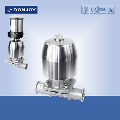 Donjoy Stainless steel Sanitary Diaphragm Valve, BPE Pharmaceutical diaphragm valve