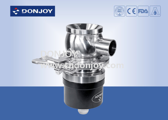 316L DN50 Tank Bottom ss diaphragm valve EPDM Gasket Welding Ends