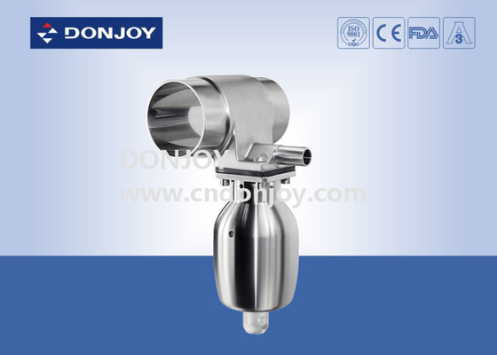 DN6 or 1/4" inch Sanitary Phamacial Valve with EPDM+PTFE Diaphragm for higher tempreture