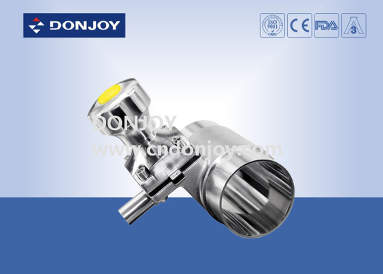 DONJOY  Sanitary Diaphragm Valve /Three T port valve with Welding Ends with plastic Handle