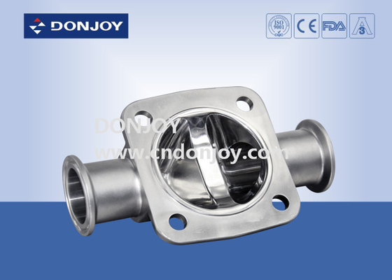 SS316L directly Sanitary Diaphragm Valve Casting Body with tri clamp End