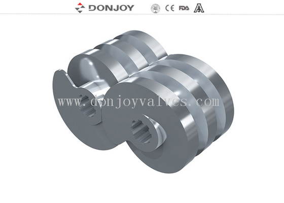 Double Seal TC EPDM SS316 Two Screw Pump For Particles