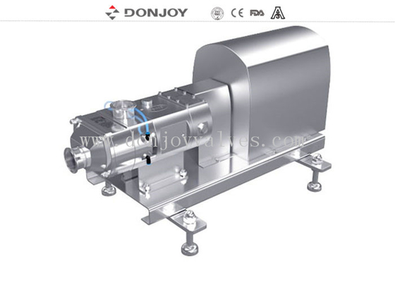 Fat Oil Meat Processing Ra0.4μm Screw Type Pump