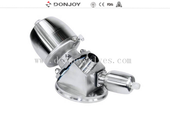 316L Pneumatic or Manual Tank Bottom Sanitary Diaphragm Valve 1'' - 4''