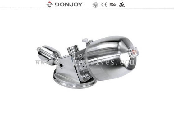 316L Pneumatic or Manual Tank Bottom Sanitary Diaphragm Valve 1'' - 4''