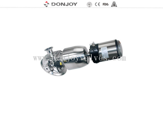 316L Pneumatic or Manual Tank Bottom Sanitary Diaphragm Valve 1'' - 4''