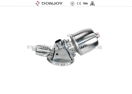 316L Pneumatic or Manual Tank Bottom Sanitary Diaphragm Valve 1'' - 4''