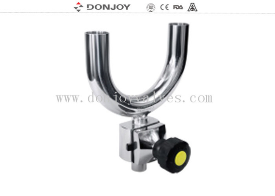 316L SS Manual Regulating Clamp U-C Tee diaphragm valve for mechine processing