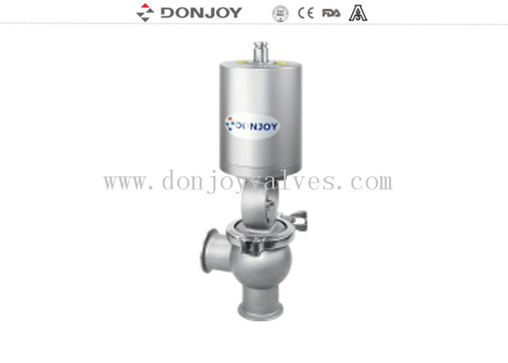 Aseptic Reversing Seat Valve DN25-DN150 with pneumatic actuator/Over change valve