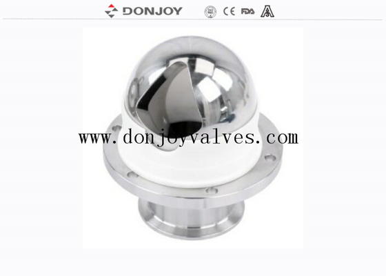 Stainless Steel DN25 DC24V Pneumatic Sanitary Ball Valve