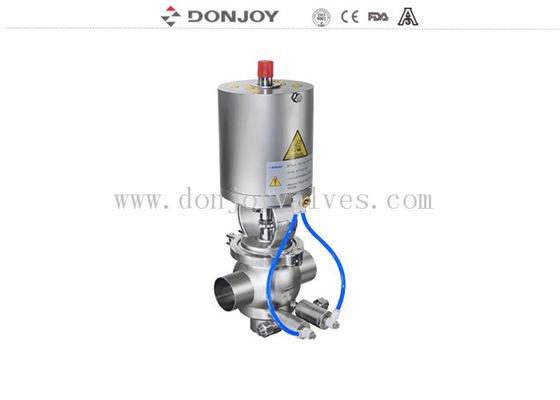 Zawór mixproof dwugniazdowy E-C Welding DN100 SS316L